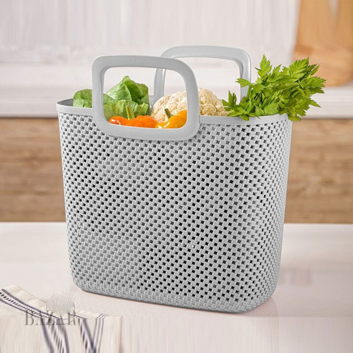 زنبیل طرح بافت لیمون