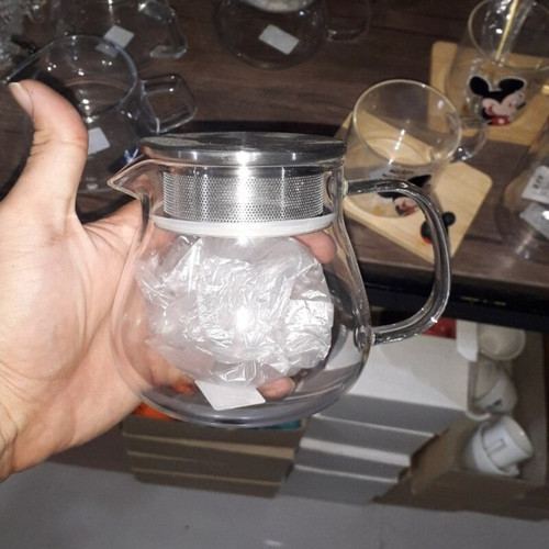 قوری پیرکس 450 میل درب استیل