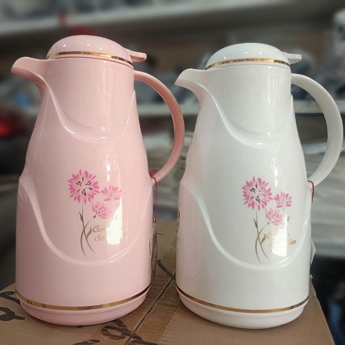 فلاسک چای ۱.۵ لیتری ون پارس شیشه صورتی