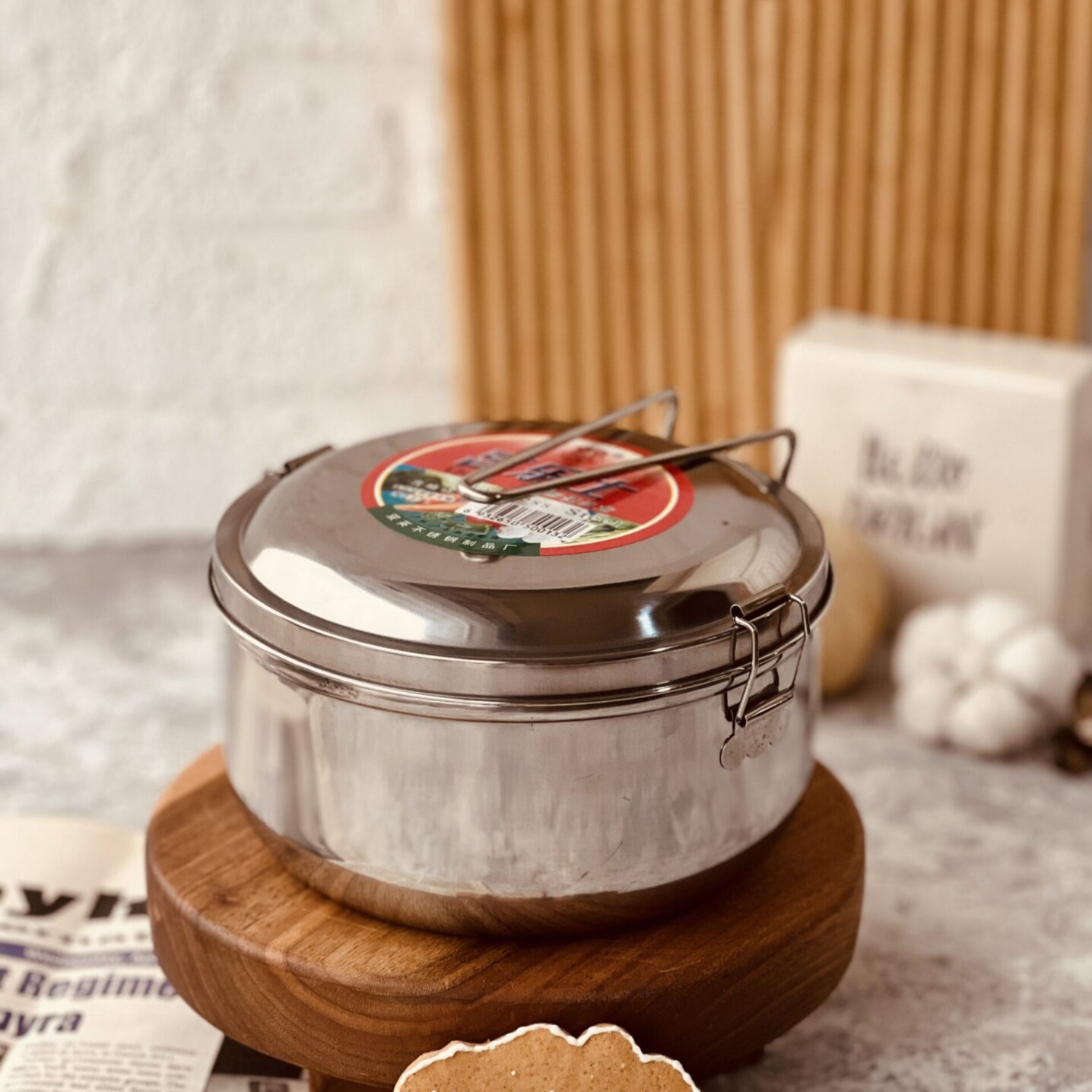 ظرف غذا استیل گرد کد00114