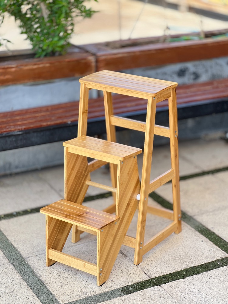 صندلی نردبان شو بامبو