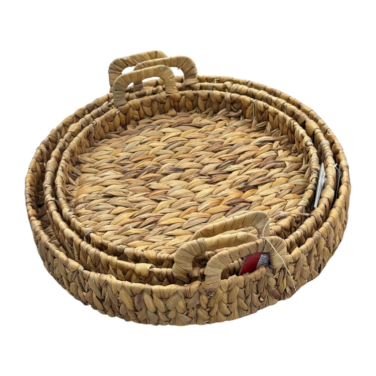 سینی گرد حصیری کد ۱