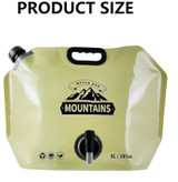 گالن آب 8 لیتری تاشو مدل Water Bag-8L