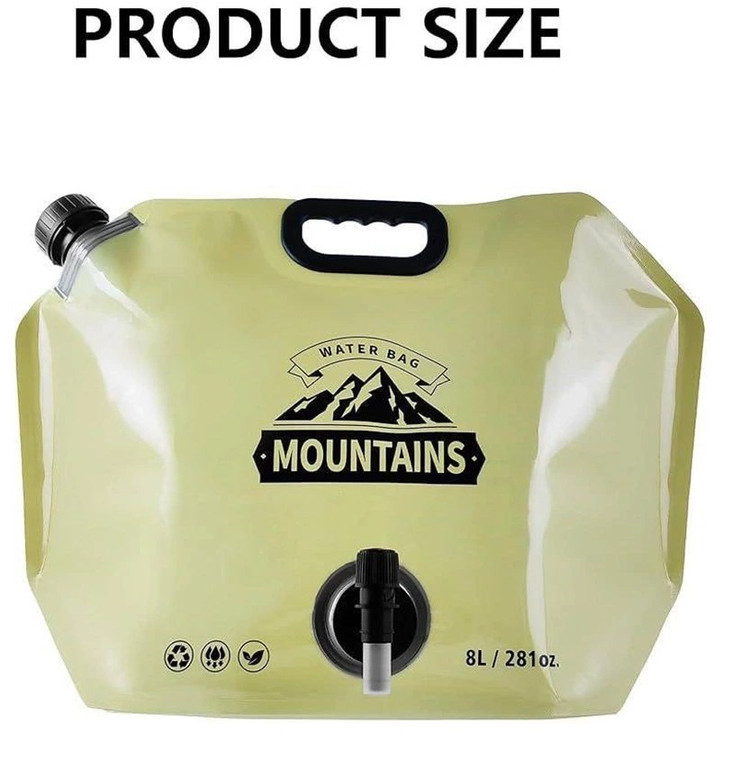 گالن آب 8 لیتری تاشو مدل Water Bag-8L